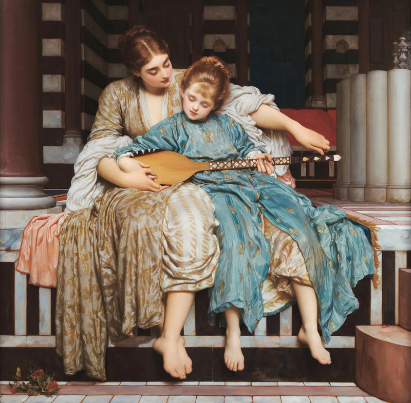 音楽の授業 - フレデリック・レイトン

Source:
Leçon de musique - Frederic Leighton