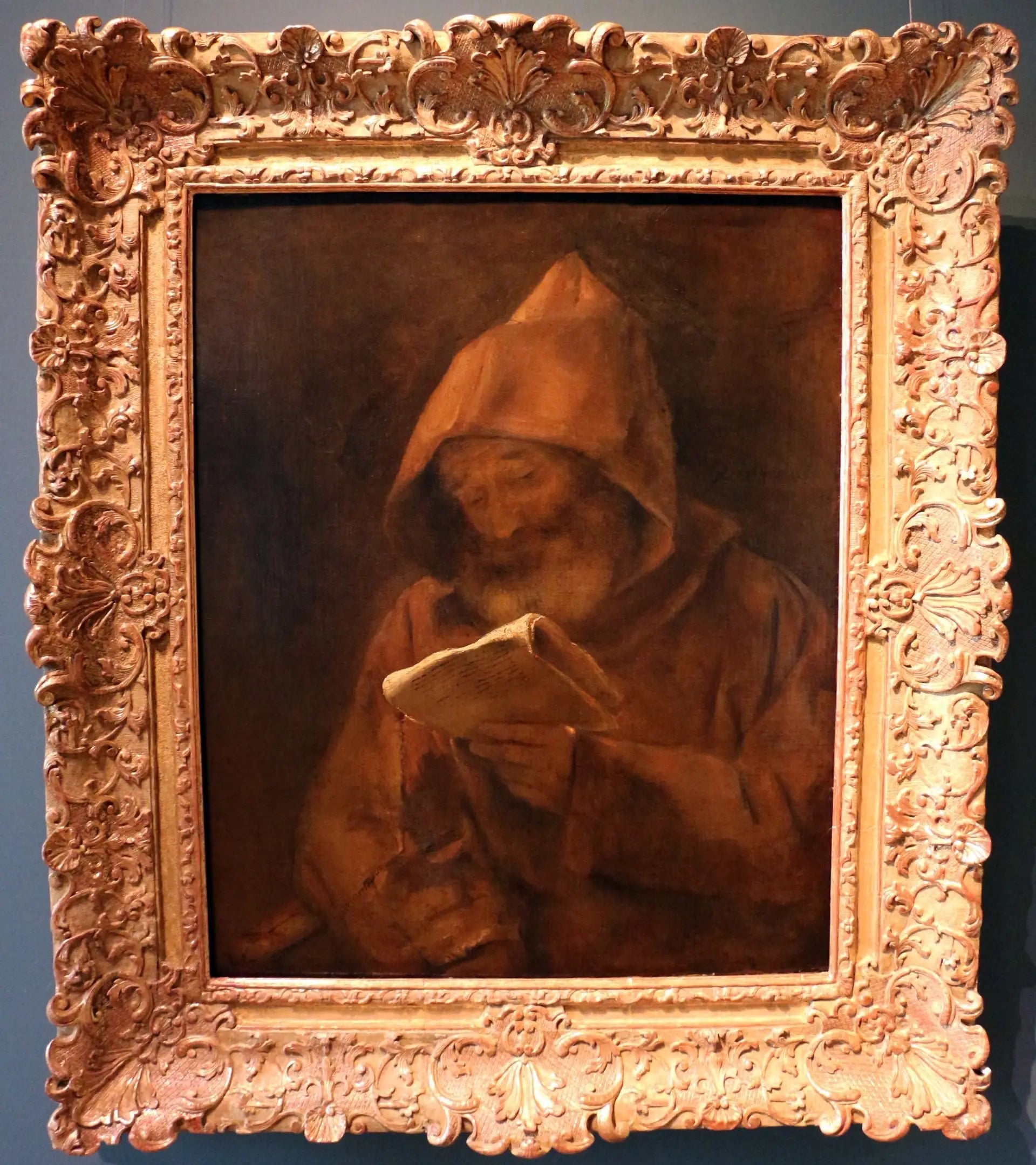 Lecture du moine - Rembrandt image 2 reproduction réalisée par Alpha Reproduction