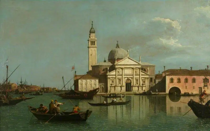 L’église de San Giorgio Maggiore Venise - Canaletto - Alpha Reproduction