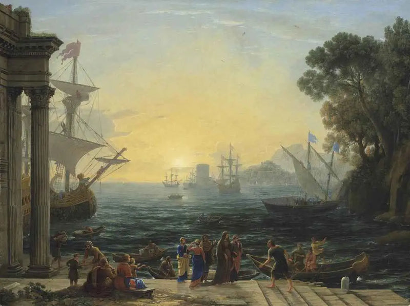 サン・ポールの上陸 - クロード・ロラン

Source:
L'Embarquement de Sainte Paule à Ostie - Claude Lorrain