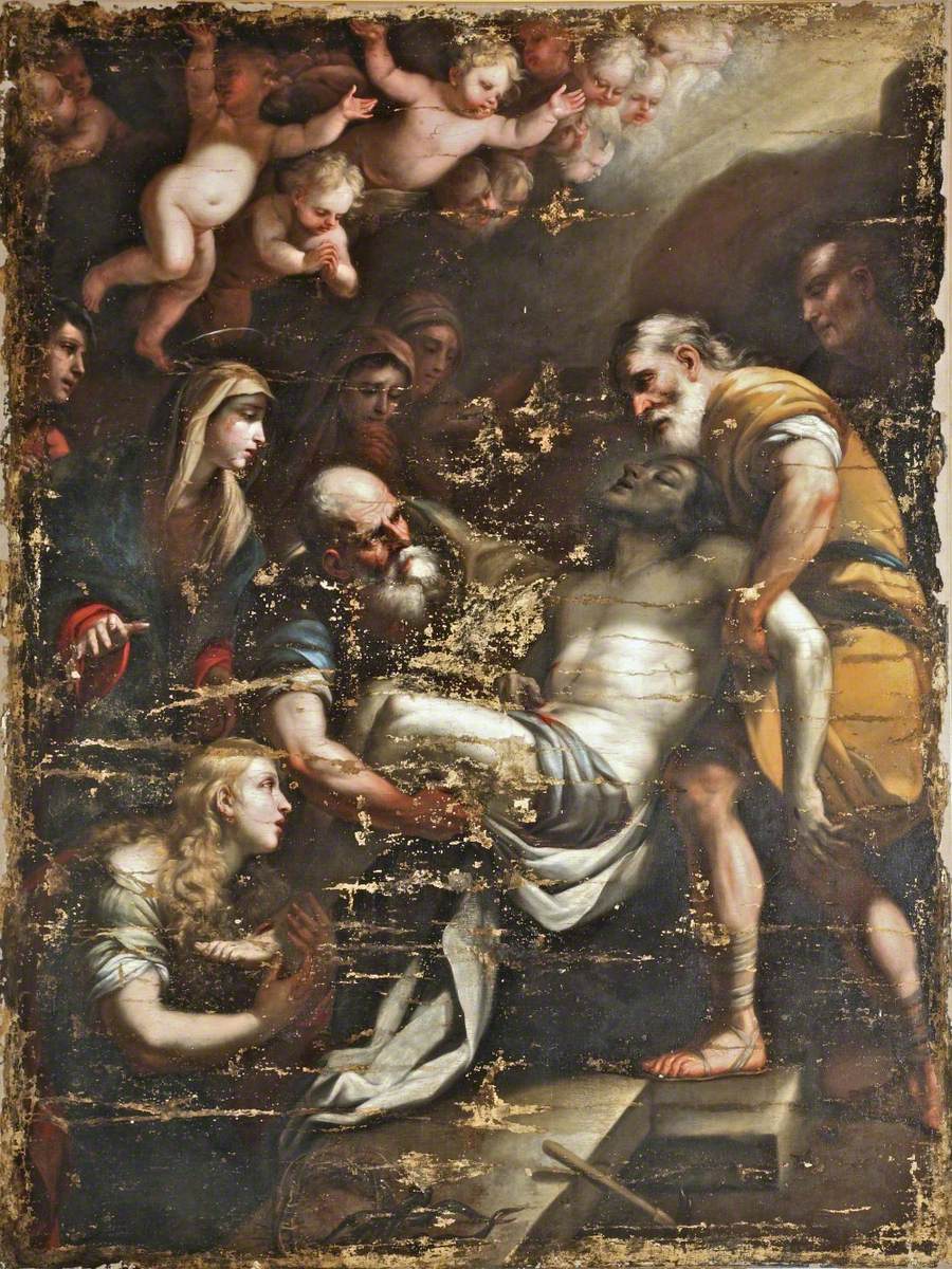 L’ensevelissement - Luca Giordano - Alpha Reproduction