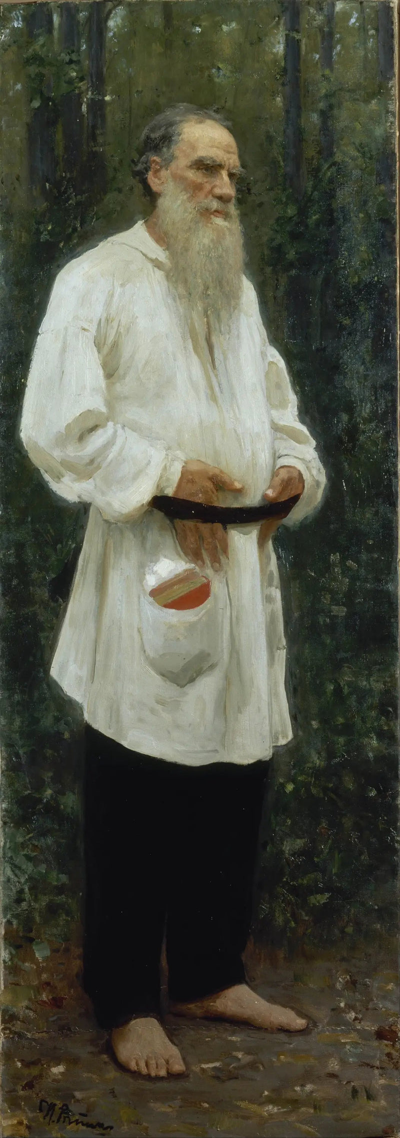 レオ・トルストイ、裸足 - イリヤ・レーピン

Source:
Léon Tolstoï pieds nus - Ilya Repin
