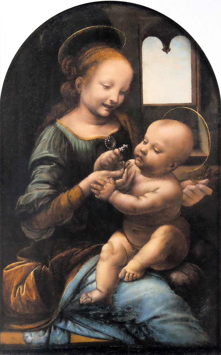 La Madone Benois - Léonard de Vinci