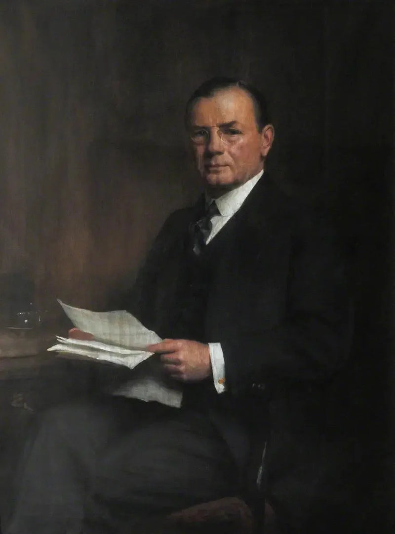 LEOPOLD_CHARLES_MAURICE_STENNET_AMERY_1873_1955_CH_EXHIBITIONER_1892_HONORARY_FELLOW_1946_SECR_TAIRE_D_TAT_POUR_L_INDE_1940_1945__50x60