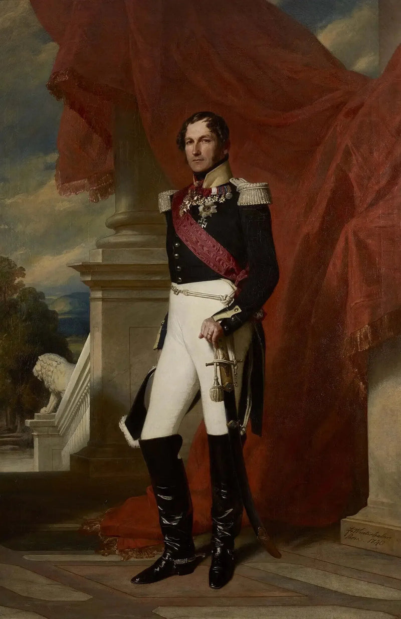 ベルギー王 Leopold I - フランツ・ザバー・ウィンターhalter

Source:
Léopold Ier, roi des Belges - Franz Xaver Winterhalter