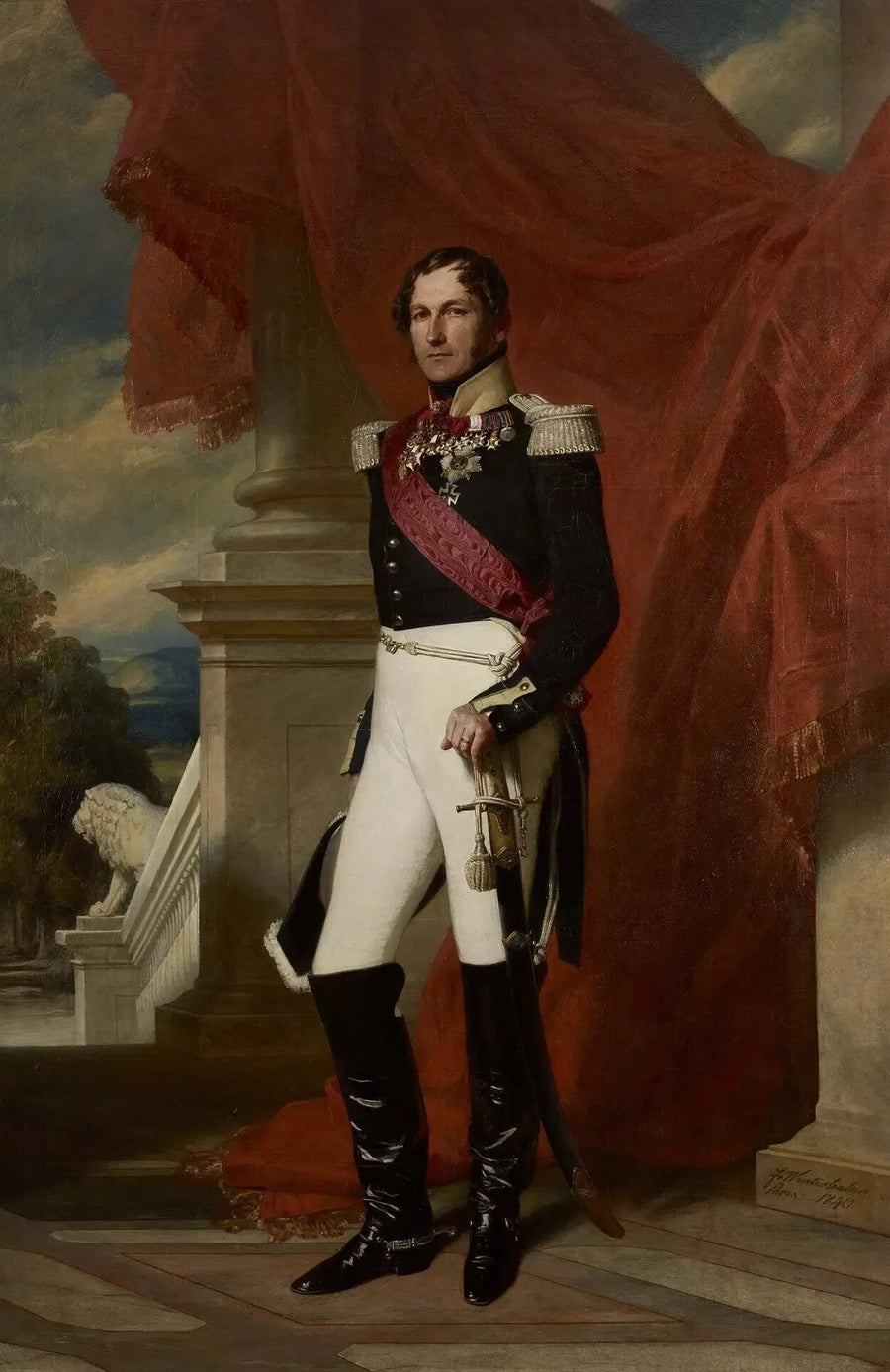 ベルギー王 Leopold I - フランツ・ザバー・ウィンターhalter

Source:
Léopold Ier, roi des Belges - Franz Xaver Winterhalter