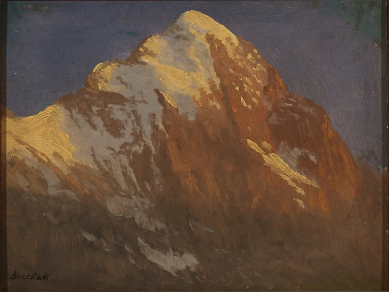 夕焼けのグリンドルヴァルトの海岸の馬刺し - アルバート・ビアシュタット

Source:
L'éperon du bord au coucher du soleil, Grindelwald - Albert Bierstadt