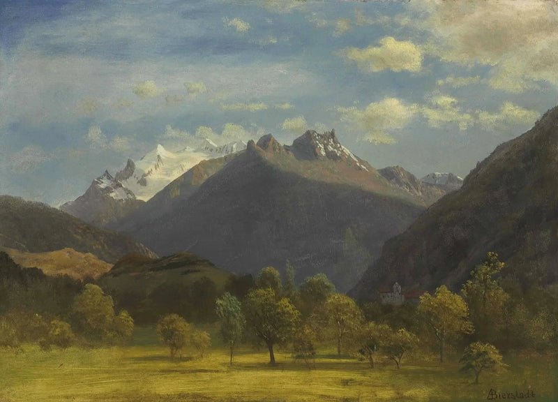 フィーゲからのアルプス - アルバート・ビアシュタット

Source:
Les Alpes depuis Viège - Albert Bierstadt