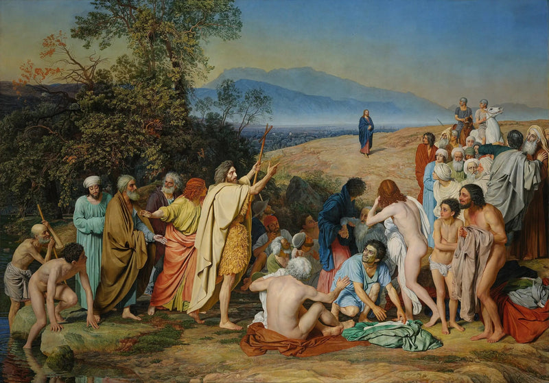 イエスの出現 - アレクサンドル・イワノフ

Source:
Les Apparitions de Jésus - Alexandre Ivanov