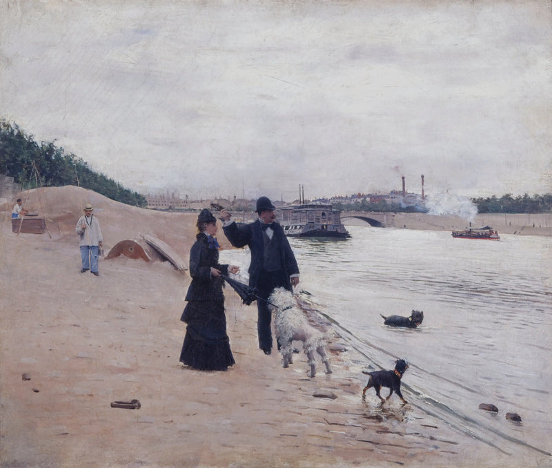 セーヌ川の河岸 - ジャン・ベロー

Source:
Les berges de la Seine - Jean Béraud