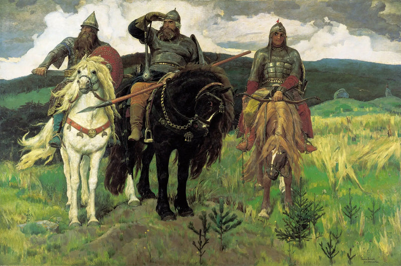 ボガトイル - ヴィクトル・ヴァスネツォフ

Source:
Les Bogatyrs - Viktor Vasnetsov