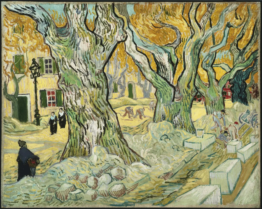 街路工 - Vincent van Gogh