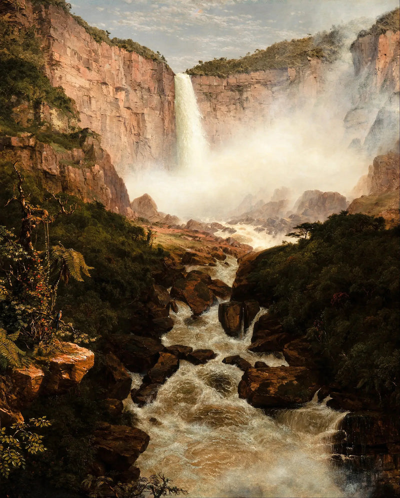 ボゴタ近くのテケンダマの滝 - フレデリック・エドウィン・チャーチ

Source:
Les Chutes de Tequendama près de Bogota, Nouvelle-Grenade - Frederic Edwin Church