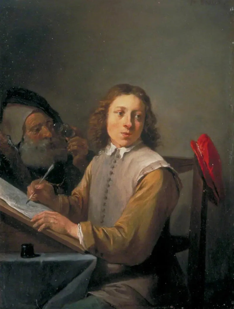 五感：視覚 - デイヴィッド・テニエール・ル・ジュヌ

Source:
Les cinq sens : la vue - David Teniers le Jeune