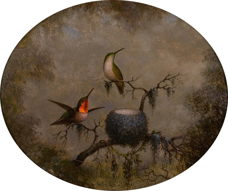 ハチドリと彼らの巣 - マーティン・ジョンソン・ヒード

Source:
Les colibris et leur nid - Martin Johnson Heade