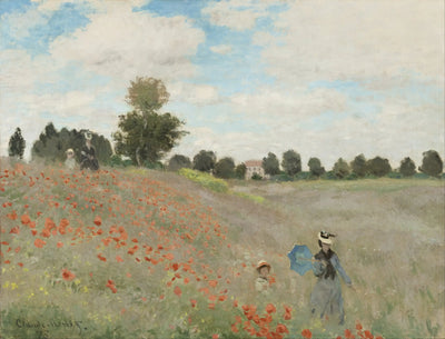 Reproduction du tableau « Les Coquelicots - Claude Monet » par Alpha Reproduction en peinture à l’huile