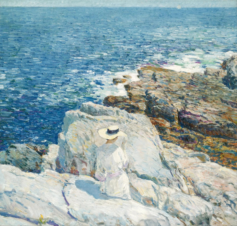 サウスコーニッシュ、アップルドア - チルド・ハッサム

Source:
Les corniches sud, Appledore - Childe Hassam