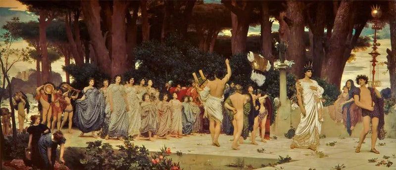 ダフネフィリア - フレデリック・レイトン

Source:
Les Daphnéphories - Frederic Leighton