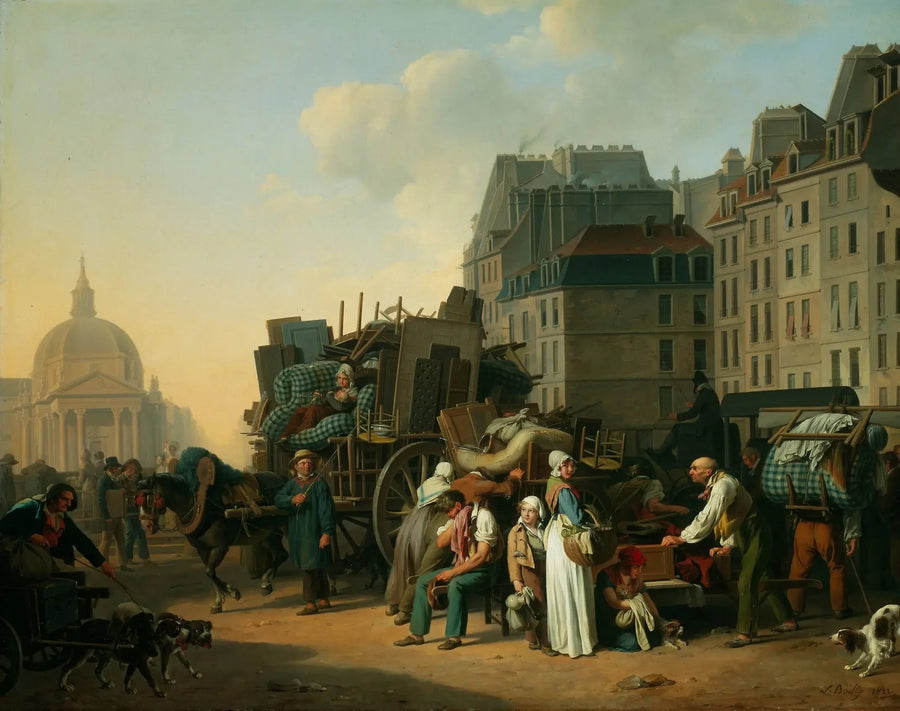引っ越し - ルイ＝レオポルド・ボイリー

Source:
Les déménagements - Louis-Léopold Boilly