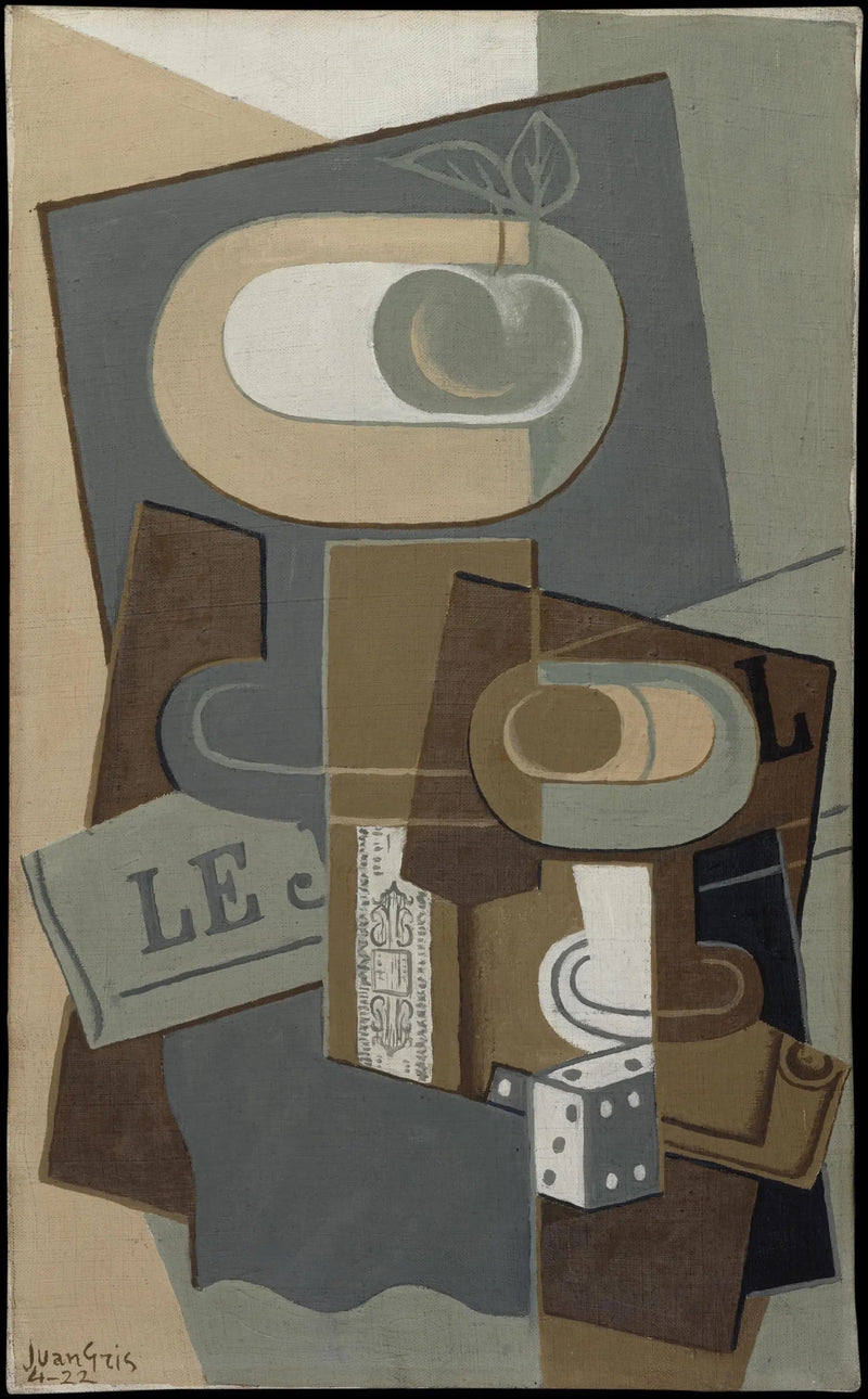 ル・デー - フアン・グリス

Source:
Les dés - Juan Gris