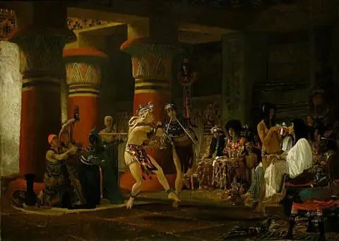 3,000年前のエジプト人 - ローレンス・アルマ・タデマ