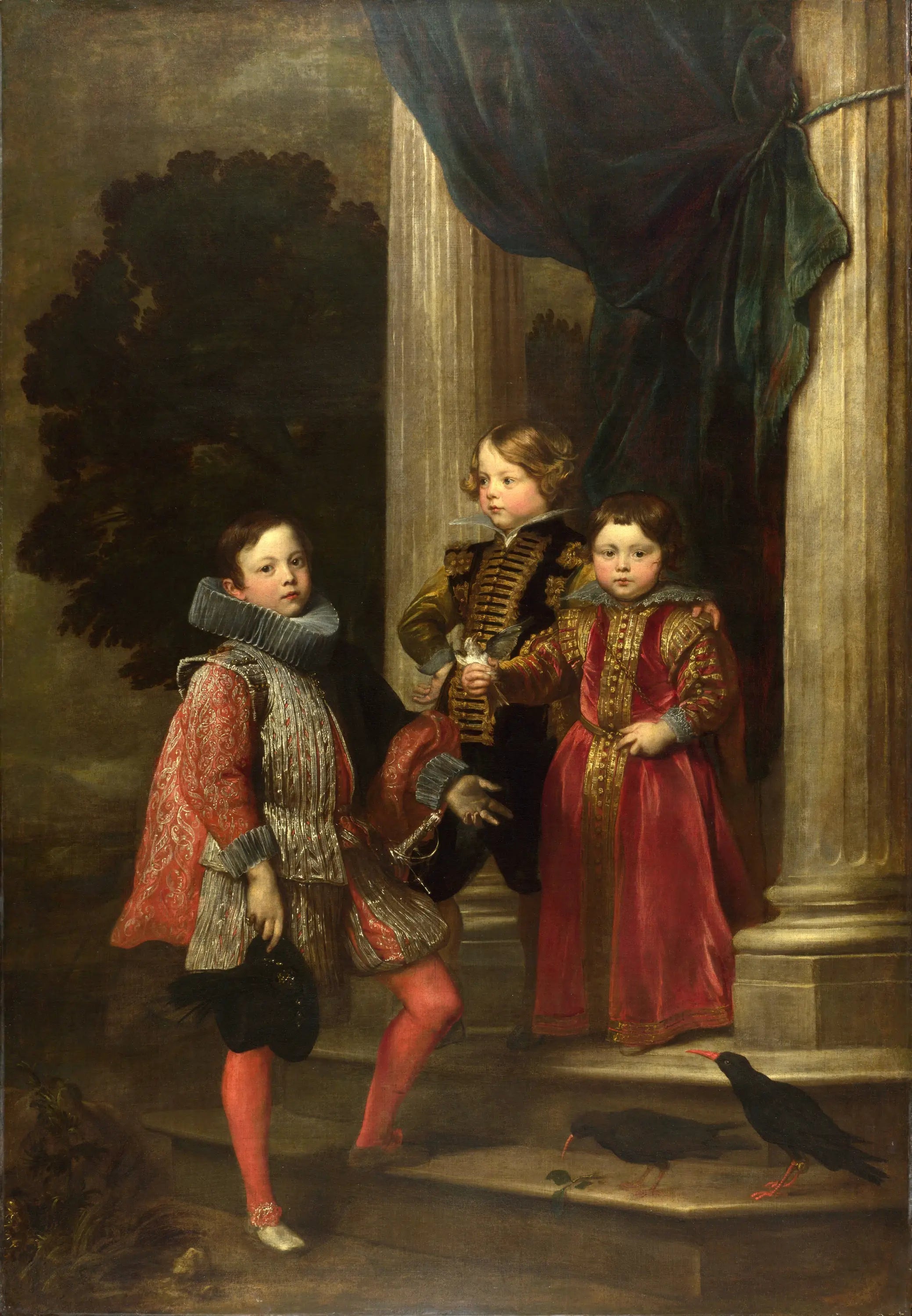 Les enfants Balbi - Antoine van Dyck image 1 reproduction réalisée par Alpha Reproduction