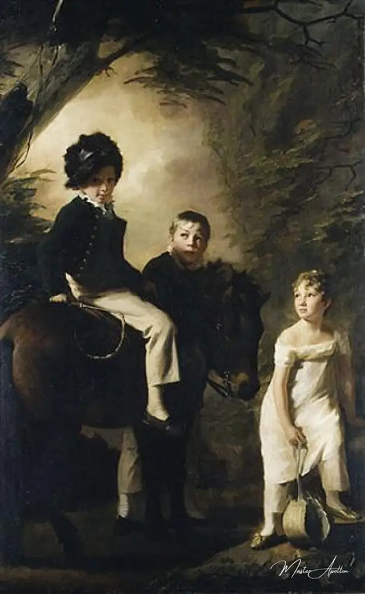 Les enfants Drummond - Sir Henry Raeburn - Reproductions de tableaux et peintures haut de gamme