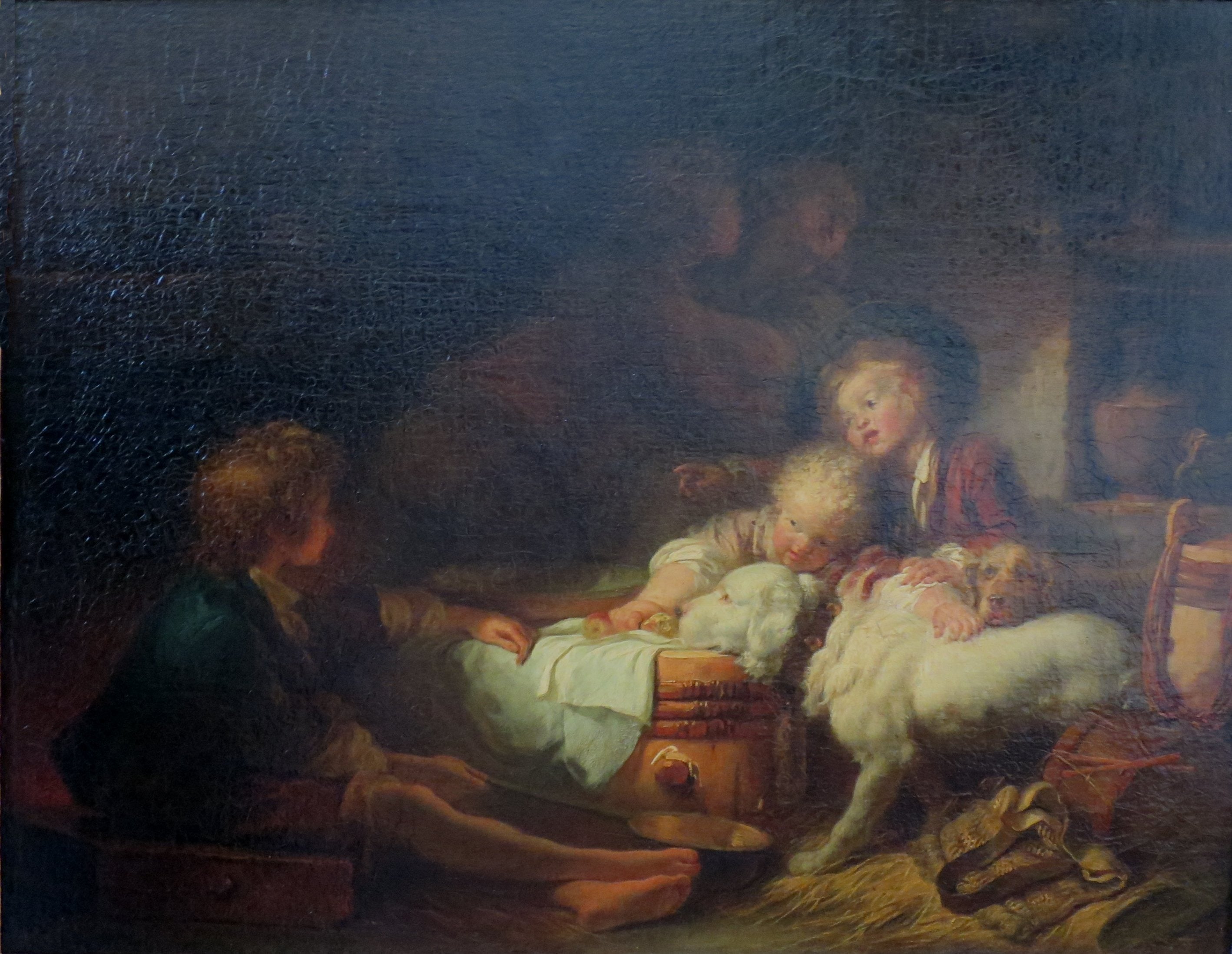 Les enfants du fermier - Jean-Honoré Fragonard - Alpha Reproduction