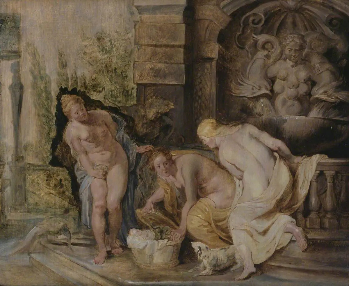 Les filles de Cécrops découvrant Érichthonios - Peter Paul Rubens image 1 tableau peint à l’huile sur toile