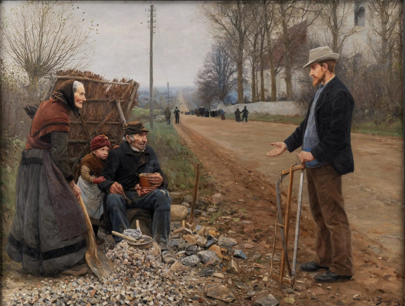 道路の端にいる人々 - H. A. Brendekilde

Source:
Les gens au bord d'une route - H. A. Brendekilde