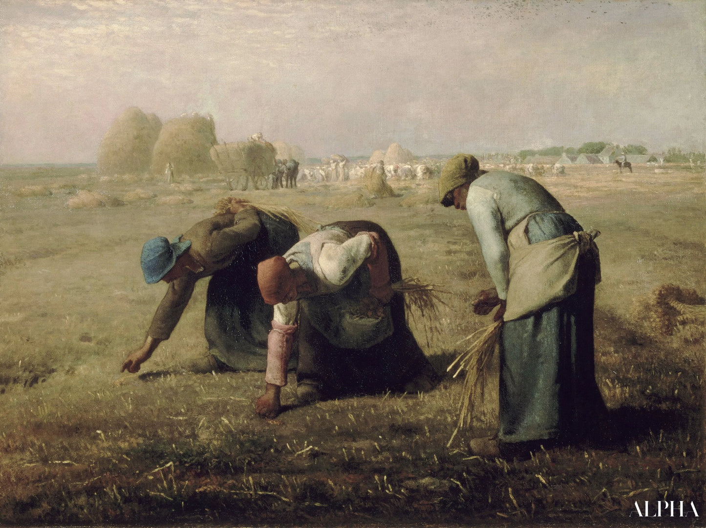 Les Glaneuses - Jean-François Millet - 高級絵画および絵画の複製