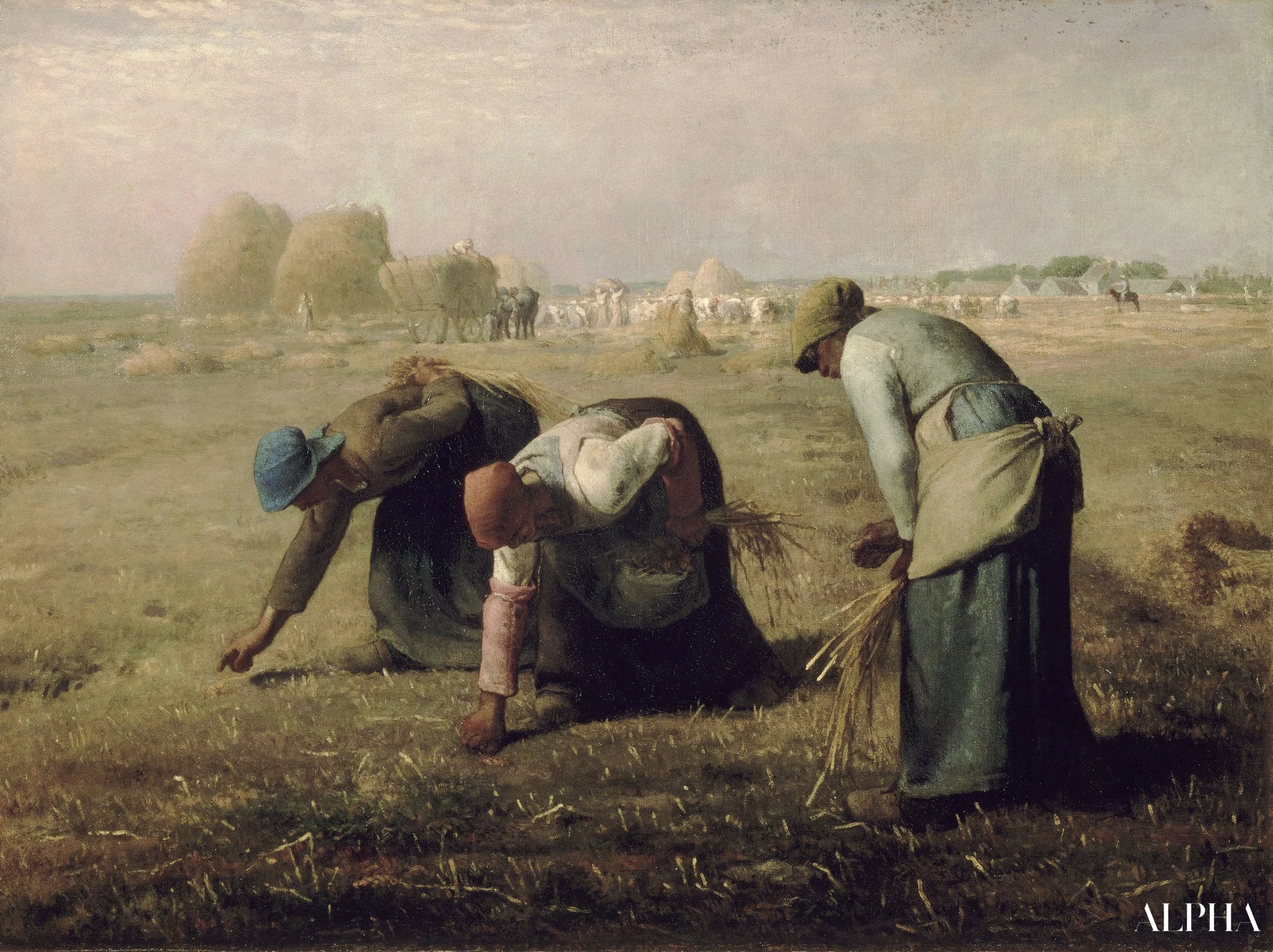Les Glaneuses - Jean-François Millet - 高級絵画および絵画の複製