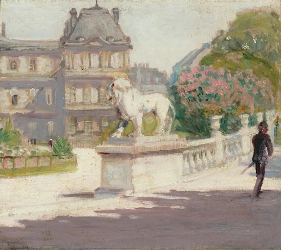 ルクセンブルク庭園 - グラント・ウッド

Source:
Les jardins du Luxembourg - Grant Wood