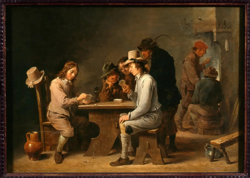 カードを持つプレイヤーたち - デイヴィッド・テニエール・ル・ジュヌ

Source:
Les joueurs aux cartes - David Teniers le Jeune