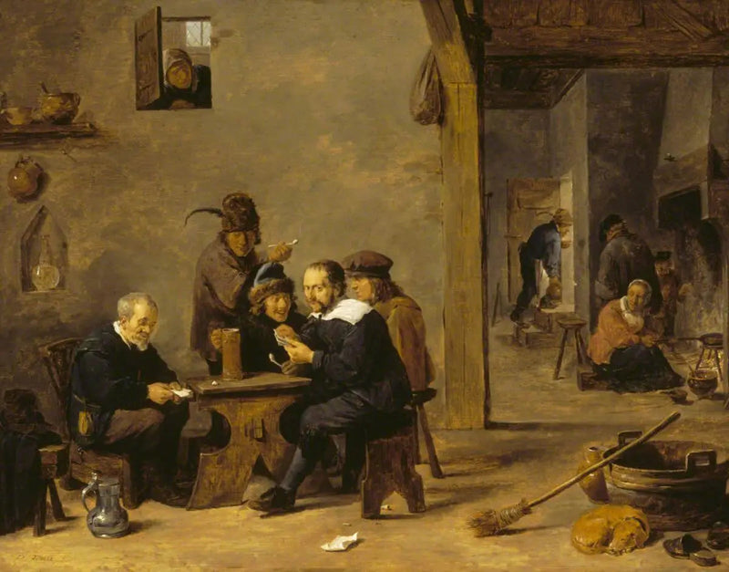 カードゲームをする人々 - デイヴィッド・テニエール・ル・ジュヌ

Source:
Les joueurs de cartes - David Teniers le Jeune