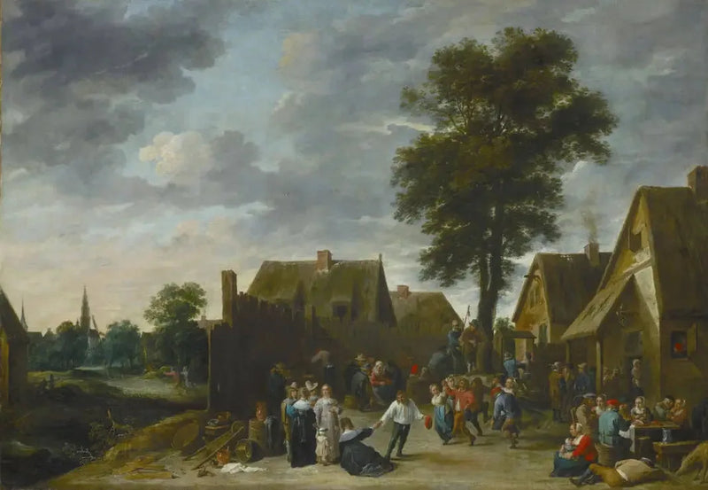 デイヴィッド・テニエール・ル・ジュヌによる半月亭の祭り

Source:
Les Kermis à l'Auberge de la Demi-Lune - David Teniers le Jeune