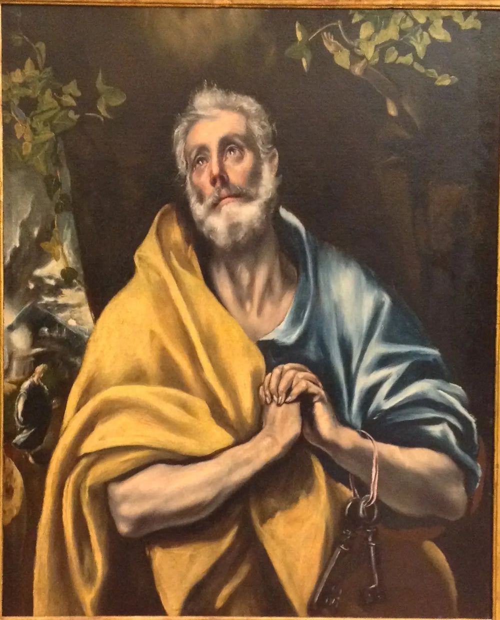 Les Larmes de saint Pierre - El Greco image 1 tableau peint à l’huile sur toile