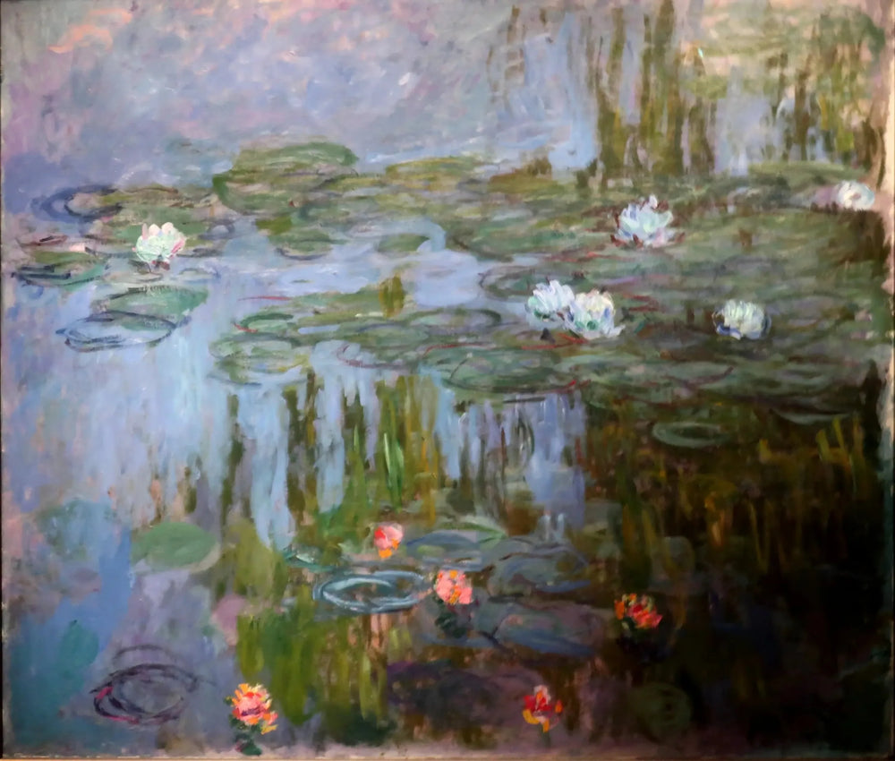 Les lilyes - Claude Monet image 1 reproduction artisanale de tableau