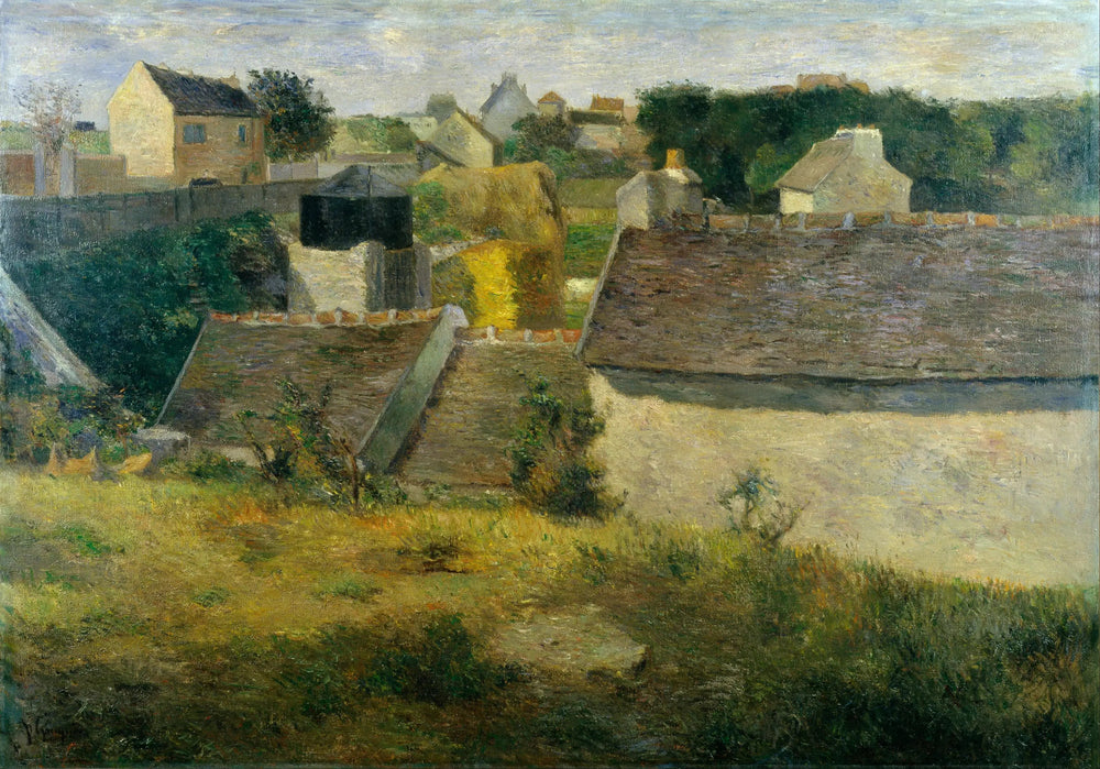 Les Maisons de Vaugirard - Paul Gauguin image 1 copie peinte à la main à l’huile