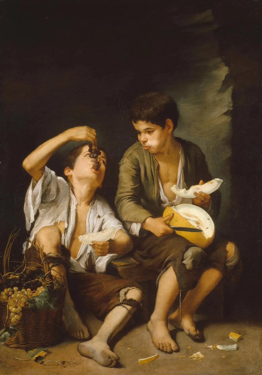 メロンとブドウを食べる人々 - バルトロメ・エステバン・ムリリョ

Source:
Les Mangeurs de melon et de raisin - Bartolomé Esteban Murillo