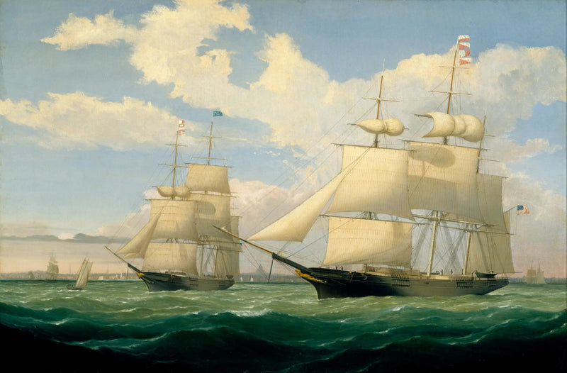ボストン港の「ウィングドアロー」と「サザンクロス」船 - フィッツ・ヘンリー・レーン

Source:
Les navires « Winged Arrow » et « Southern Cross » dans le port de Boston - Fitz Henry Lane