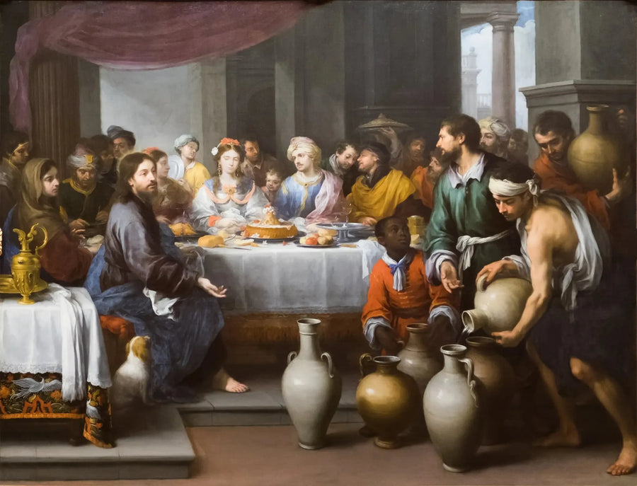 カナの婚礼 - バルトロメ・エステバン・ムリリョ

Source:
Les Noces de Cana - Bartolomé Esteban Murillo