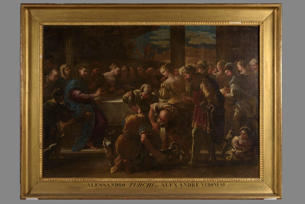 Les Noces de Cana - Luca Giordano image 1 reproduction d’œuvre d’art à l’huile
