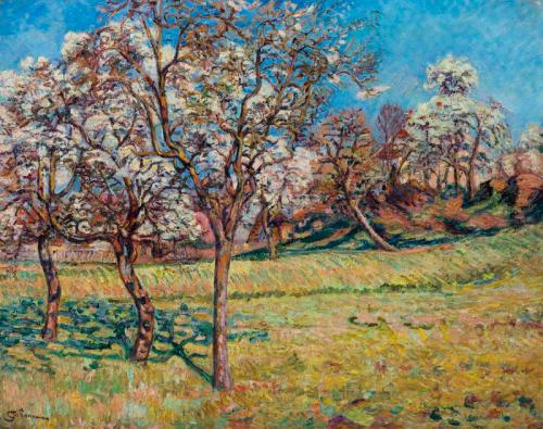 Les pommiers à Damiette - Armand Guillaumin - Alpha Reproduction