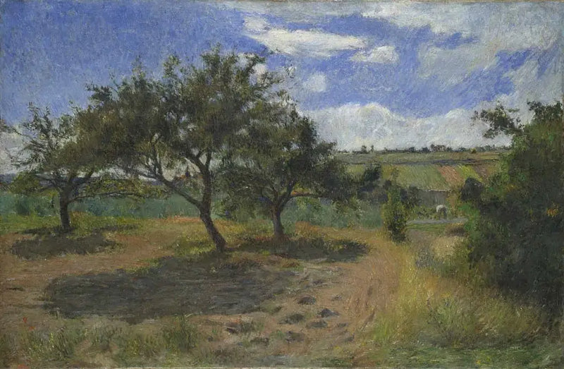 エルミタージュのリンゴの木 - ポール・ゴーギャン