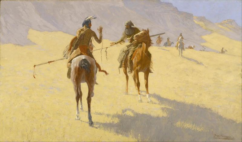 交渉 - フレデリック・レミントン

Source:
Les pourparlers - Frederic Remington