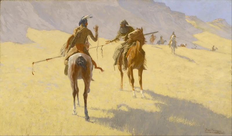 交渉 - フレデリック・レミントン

Source:
Les pourparlers - Frederic Remington