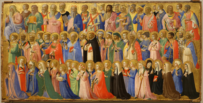 キリストの先駆者たちと聖人や殉教者 - フラ・アンジェリコ

Source:
Les précurseurs du Christ avec les saints et les martyrs - Fra Angelico