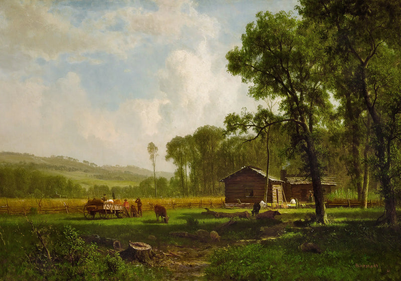 最初の入植者 - アルバート・ビアスタット

Source:
Les premiers colons - Albert Bierstadt