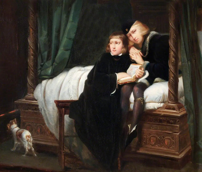 プリンス・ド・ラ・トゥール（エドワード5世とヨーク公） - ポール・ドラロッシュ

Source:
Les Princes de la Tour (Édouard V et le duc d'York) - Paul Delaroche
